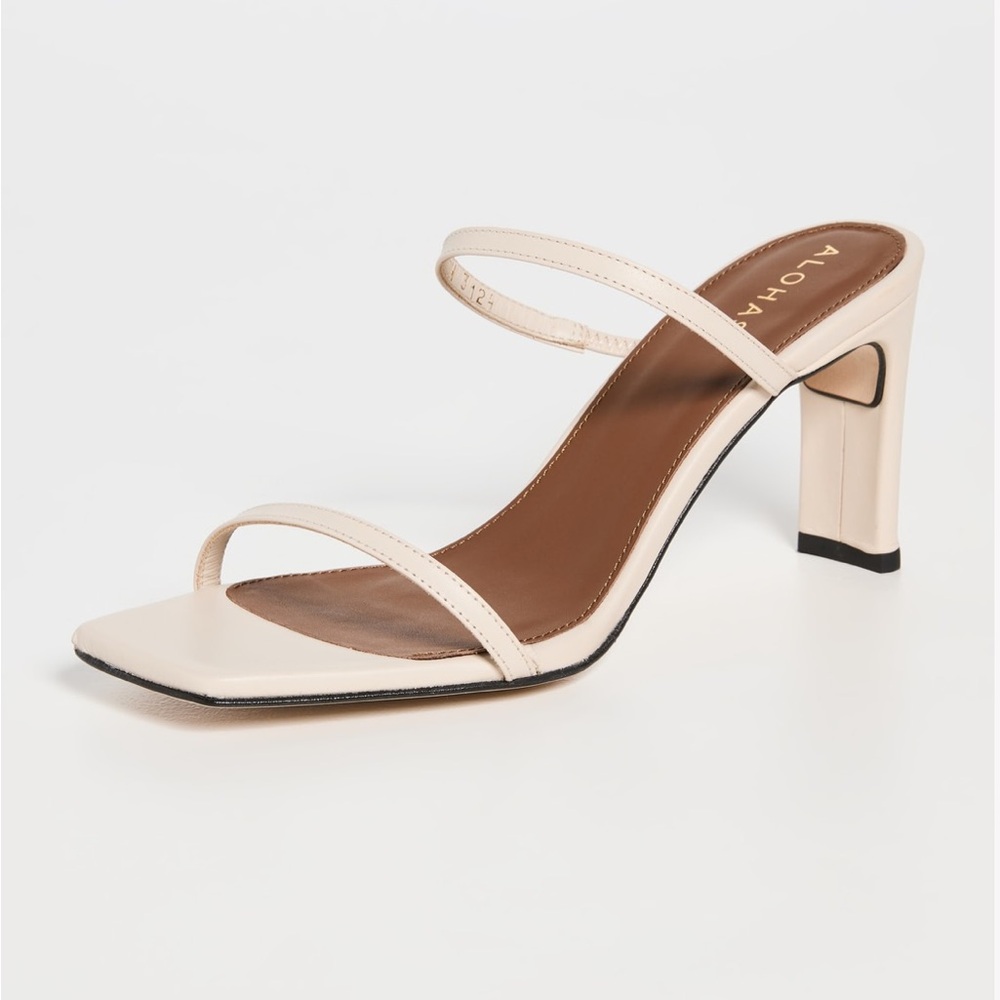 ALOHAS Cannes sandals beige